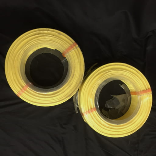 富士電線工業 VVF 3×2.0mm VVFケーブル 現状品 2巻 セット